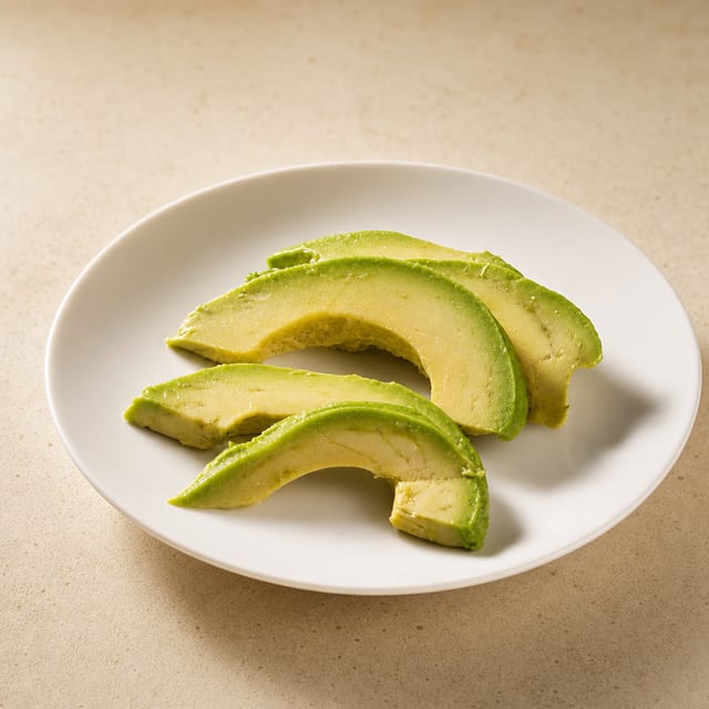Sliced Avocado.
