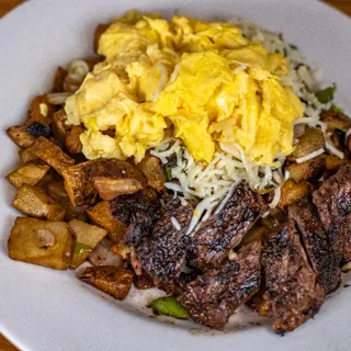 Skirt Steak Skillet
