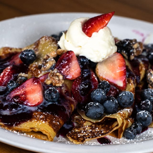 Ella's Very Berry Crepes.