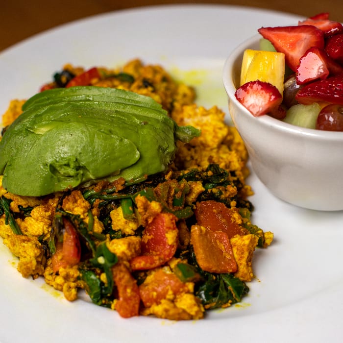 Vegan Tofu Scrambler.